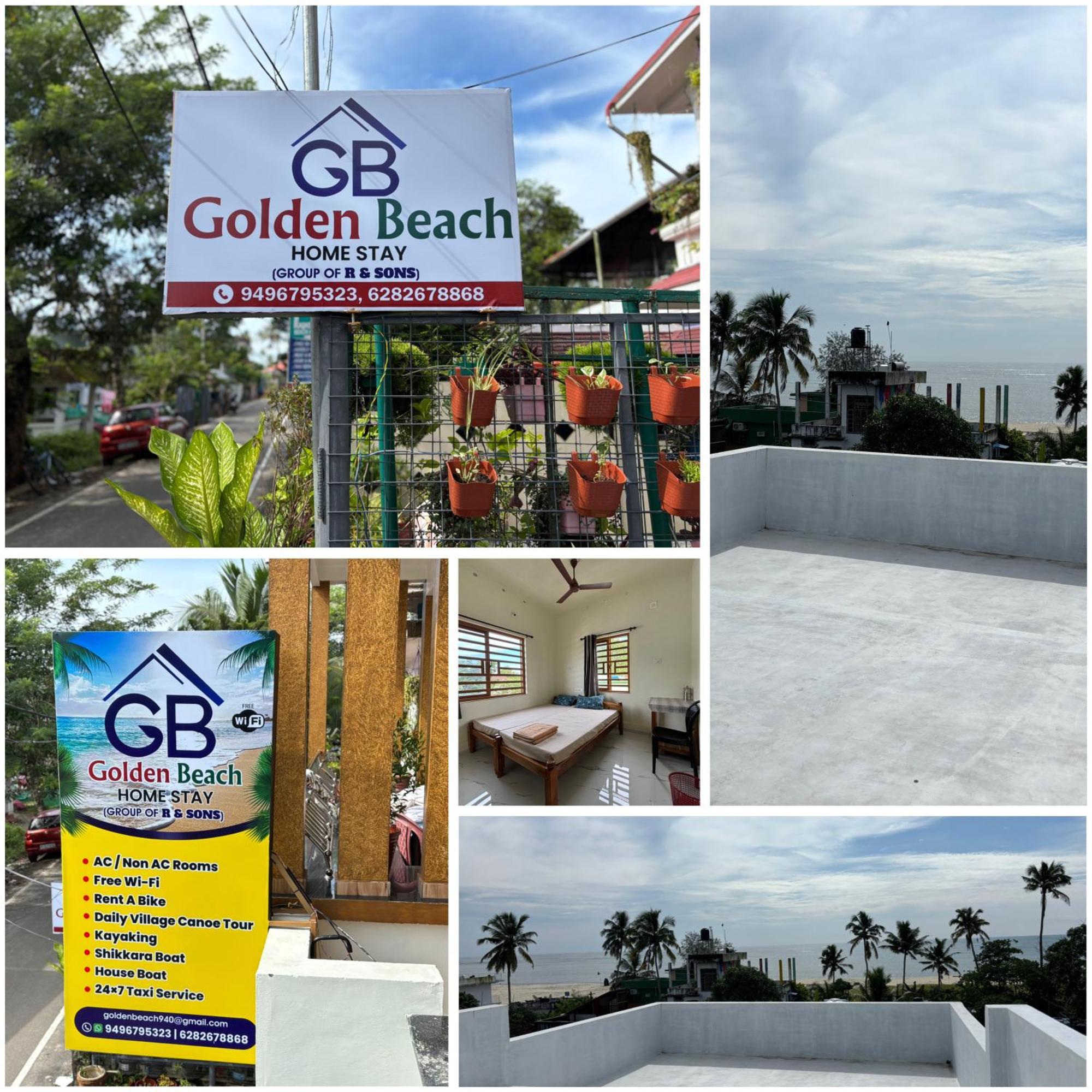 Golden Beach Home Stay アーラップーザ県 エクステリア 写真